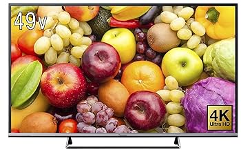 Amazon | パナソニック 49V型 液晶 テレビ ビエラ TH-49DX600 4K